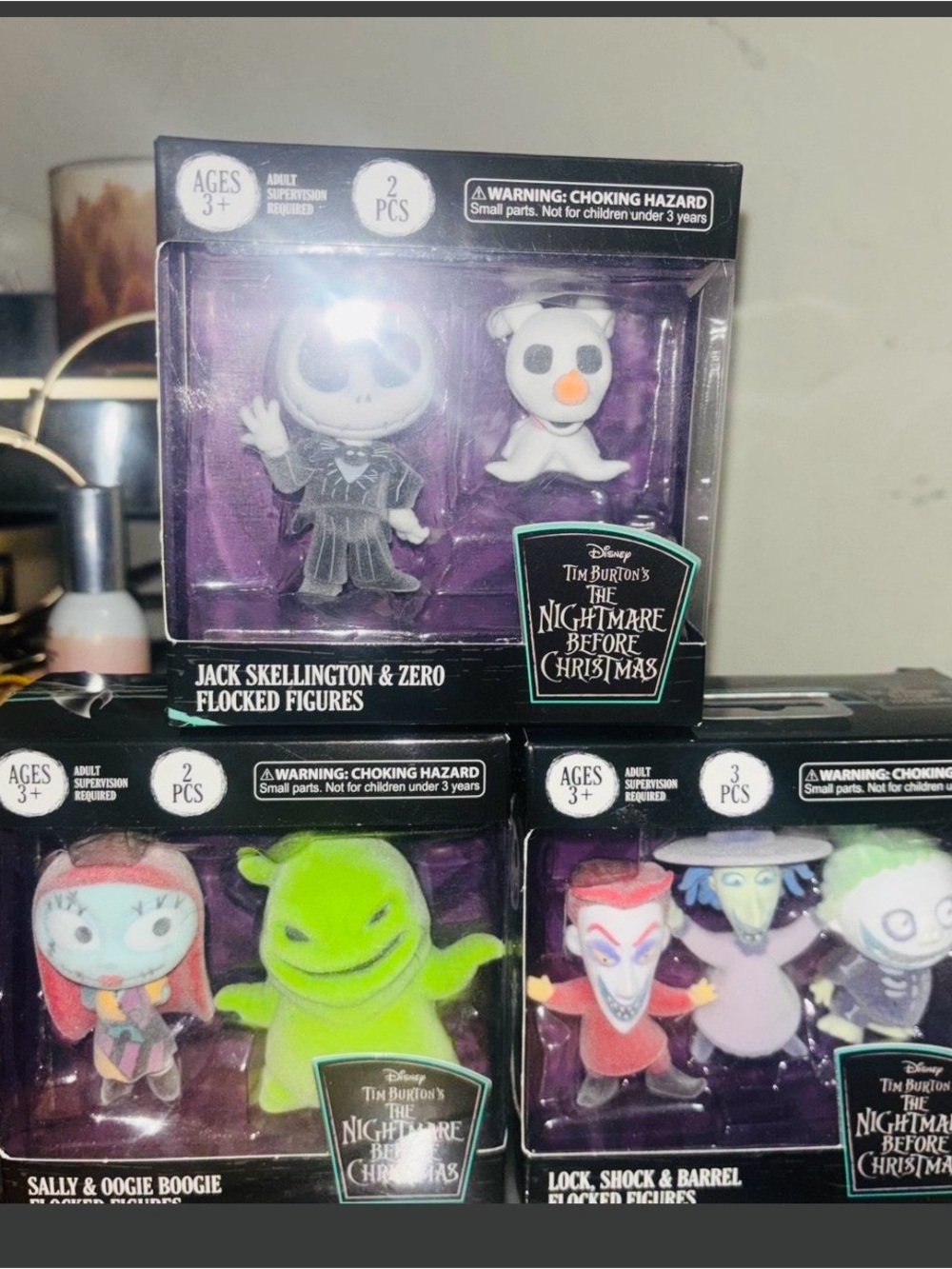 Nightmare before Christmas figure set
